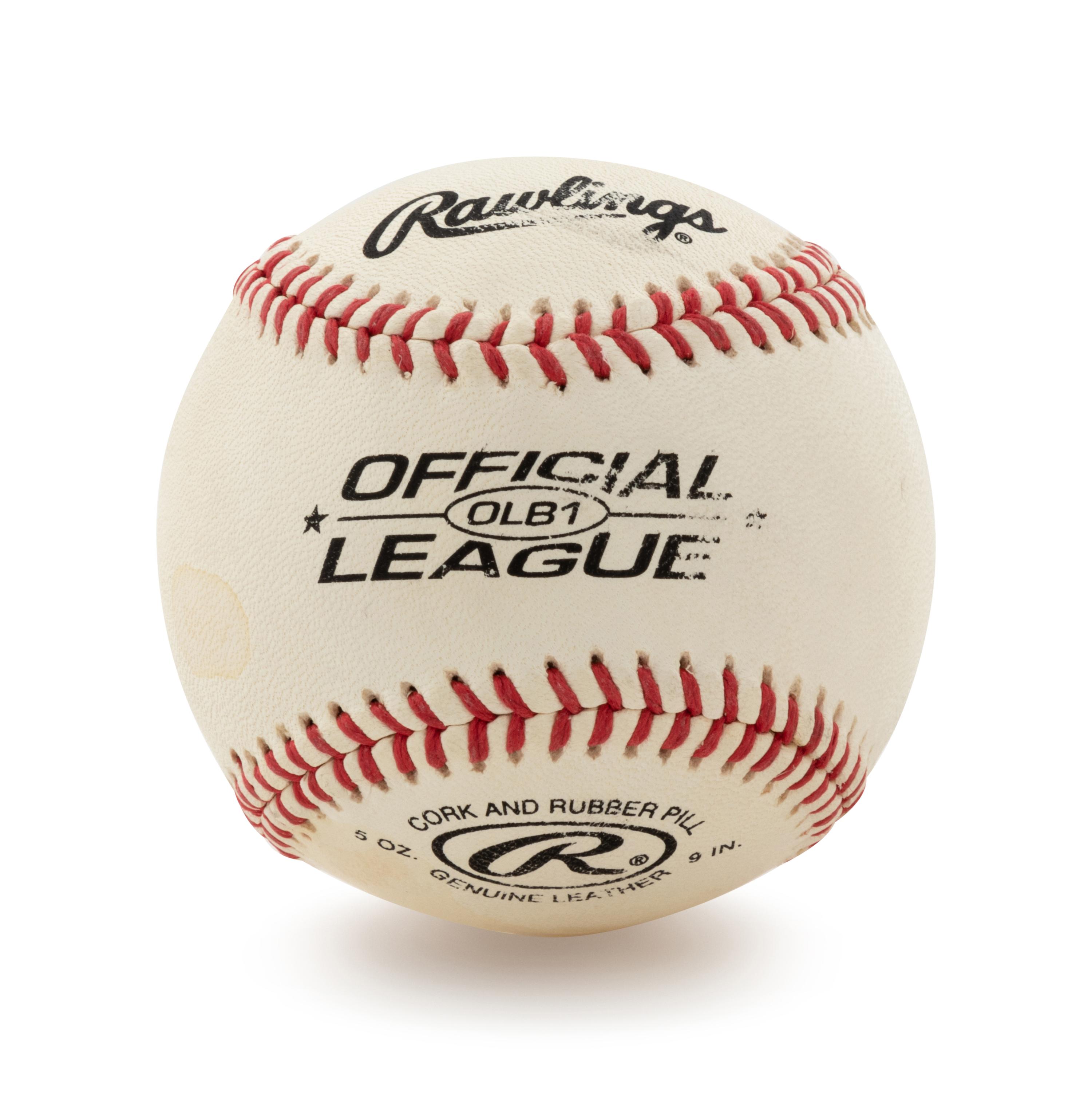 A Bob Costas Single Signed Baseball