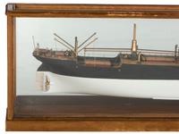 A Painted Wood Cased Half Model of the Polyktor SS
