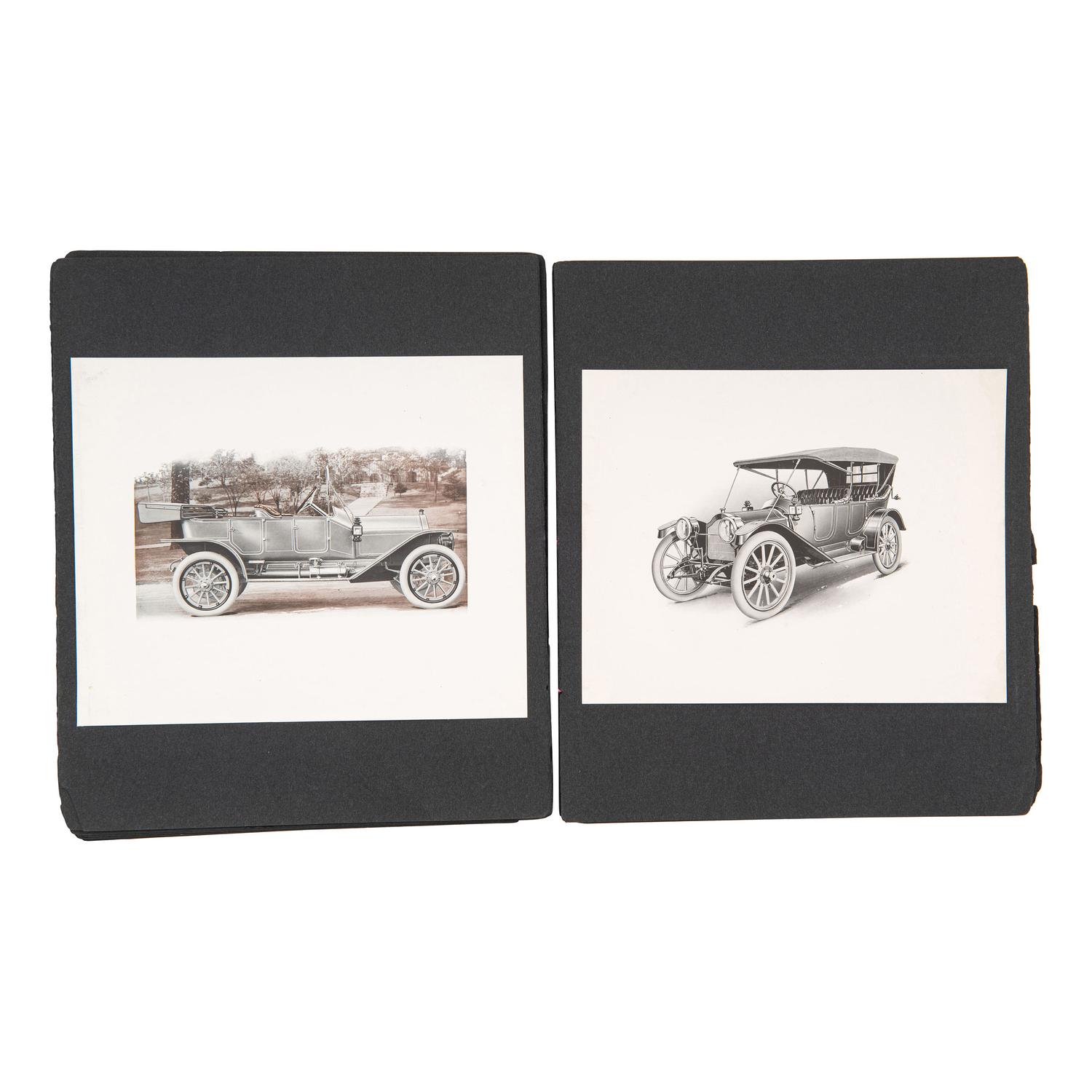 [EARLY PHOTOGRAPHY] -- [TRANSPORTATION]. A group of 59 photographs and engravings of vehicles, incl. bicycles and dirigibles.
