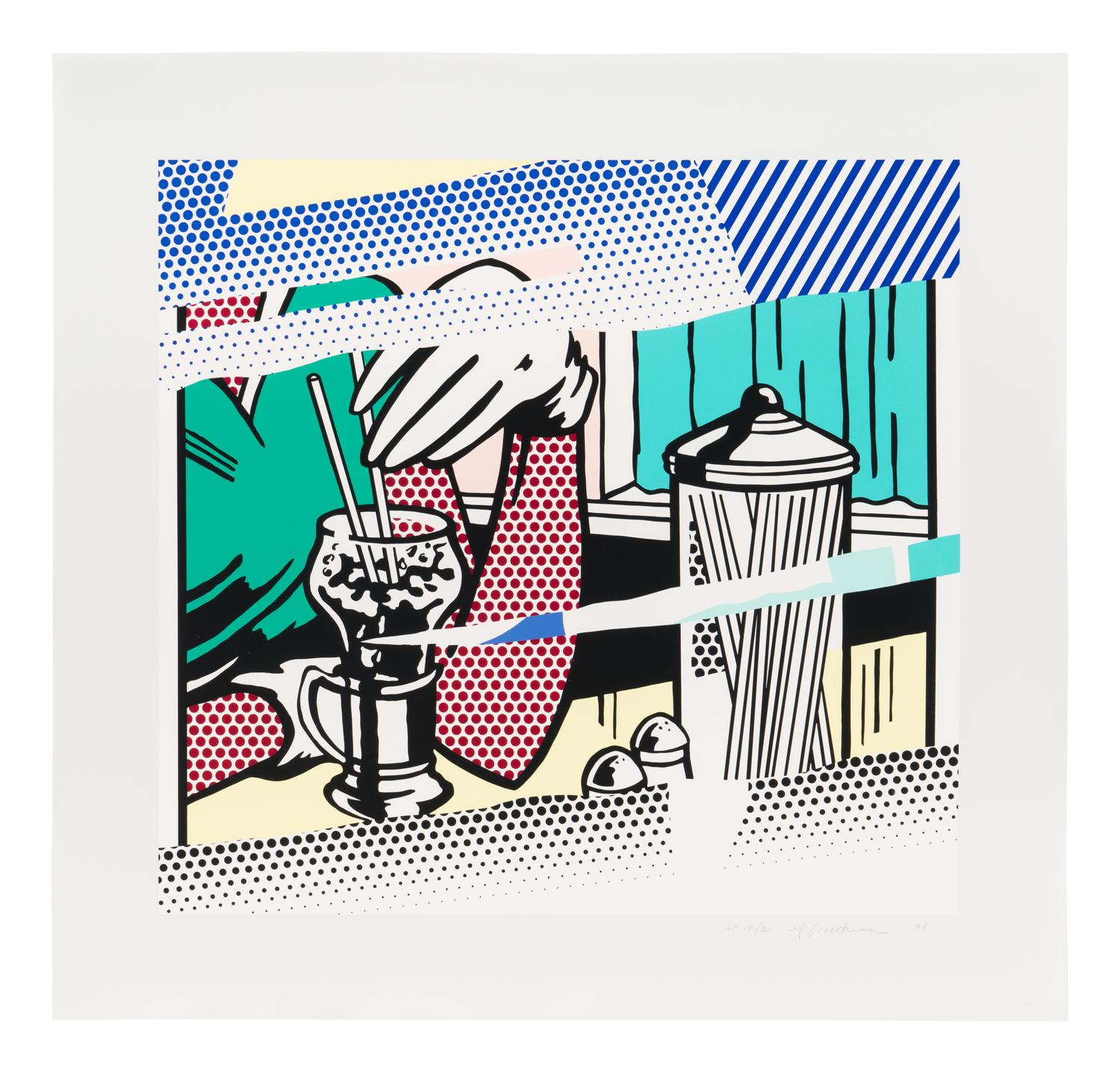 Reflections on Soda Fountain , 1991