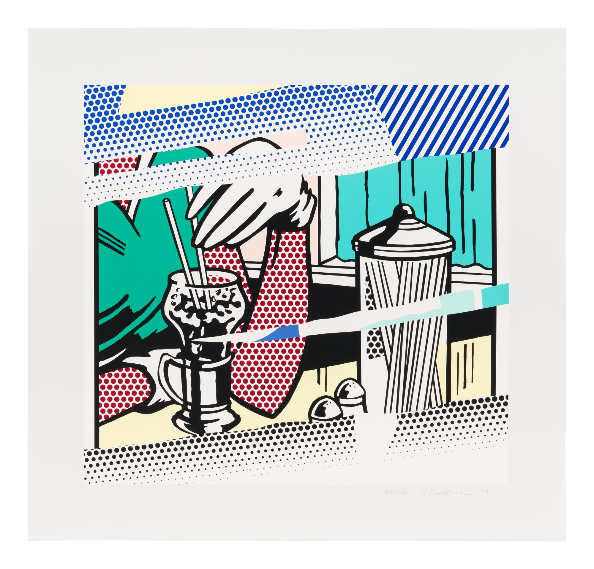 Reflections on Soda Fountain , 1991