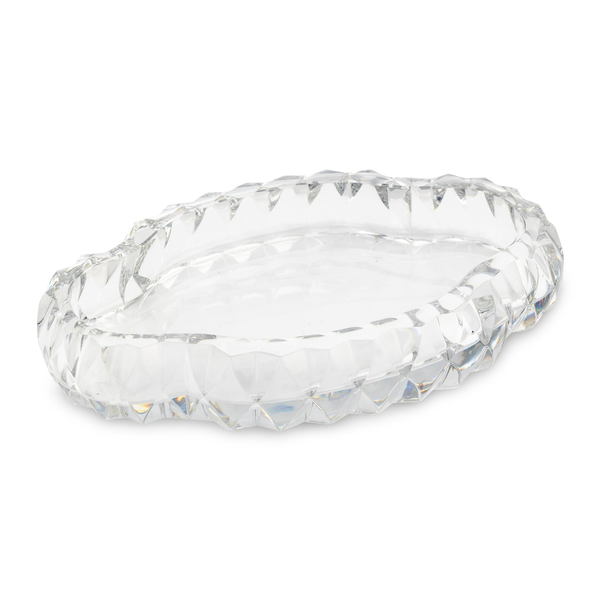 A Baccarat Glass Centerpiece Bowl