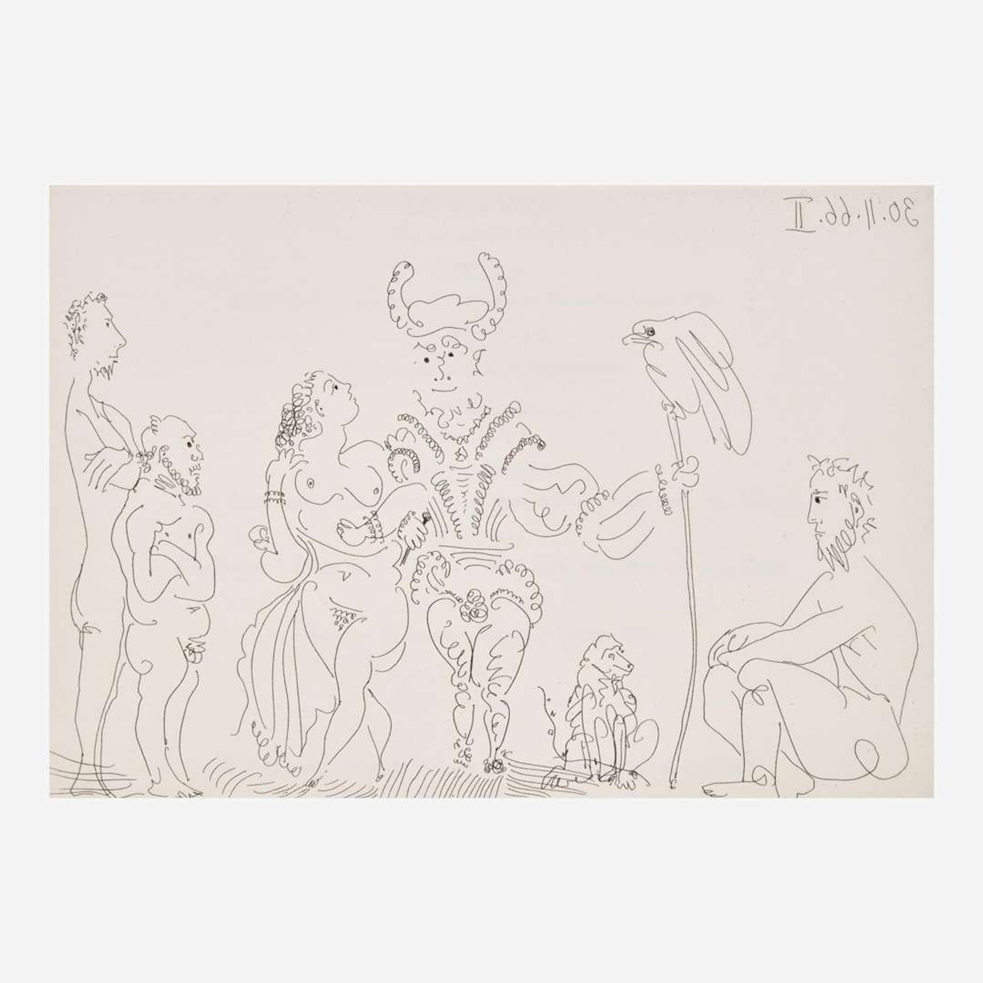 Fernand Crommelynck (Belgian, 1886-1970) and Pablo Picasso (Spanish, 1881-1973) Le Cocu Magnifique