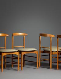 Set of Six Dining Chairs, Glenn of California, USA