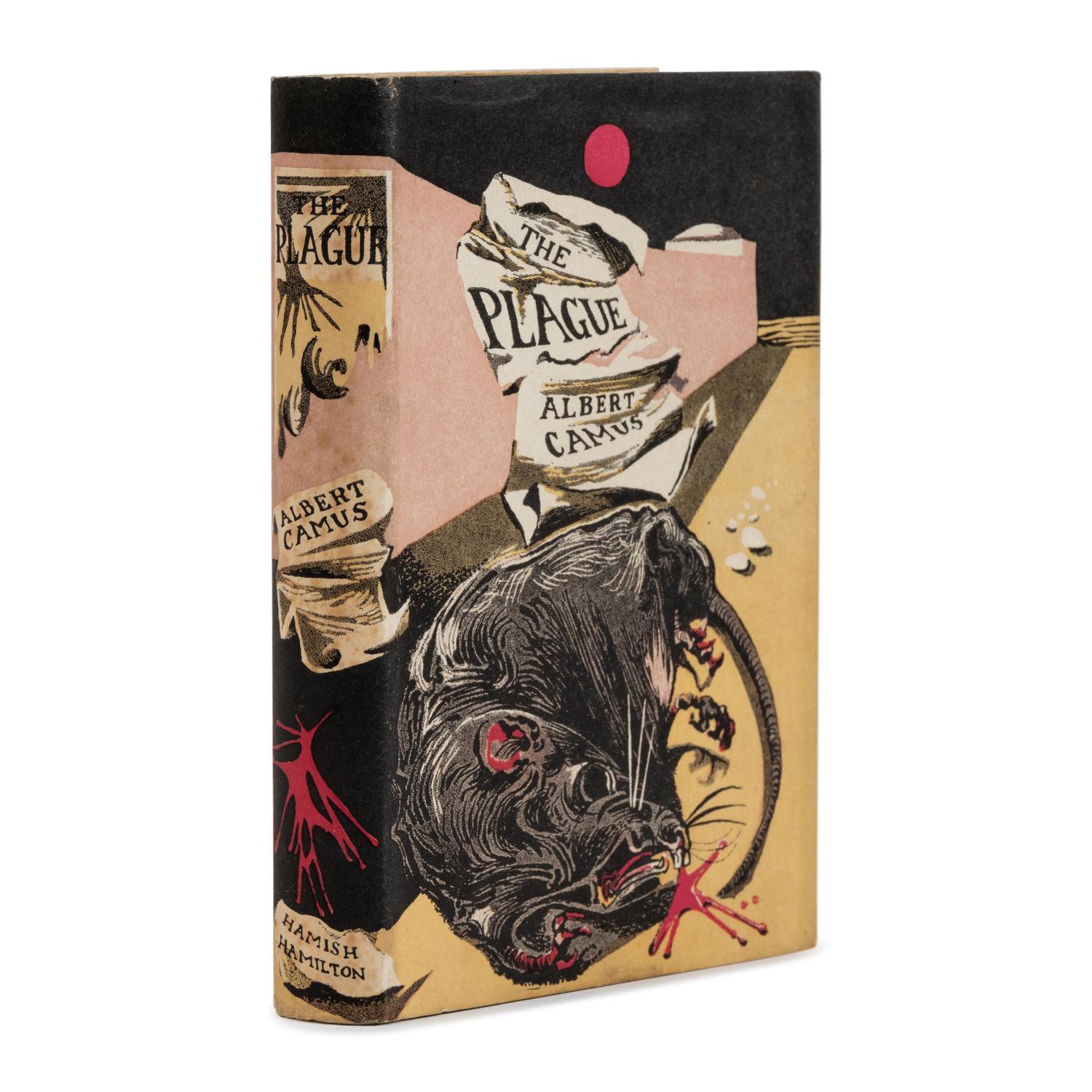 Camus, Albert (1913-1960). The Plague . London: Hamish Hamilton, 1948.