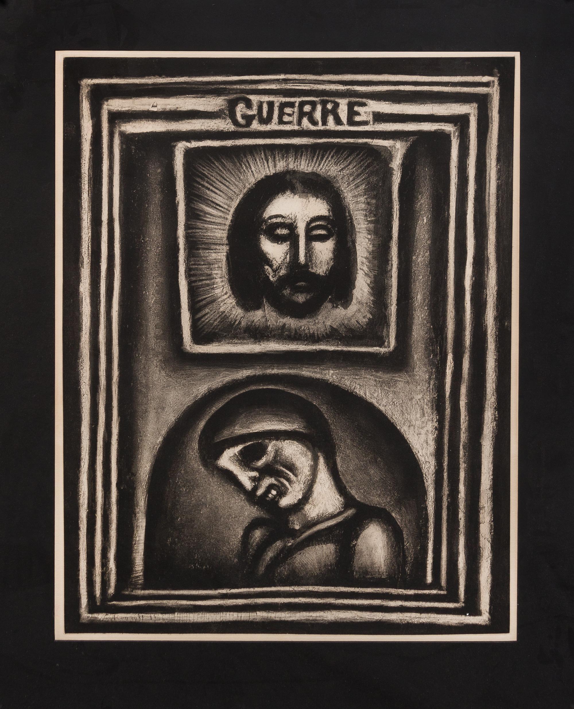 Georges Rouault, (French, 1871-1958), Les ruines elles-memes ont peri (from Miserere), 1926