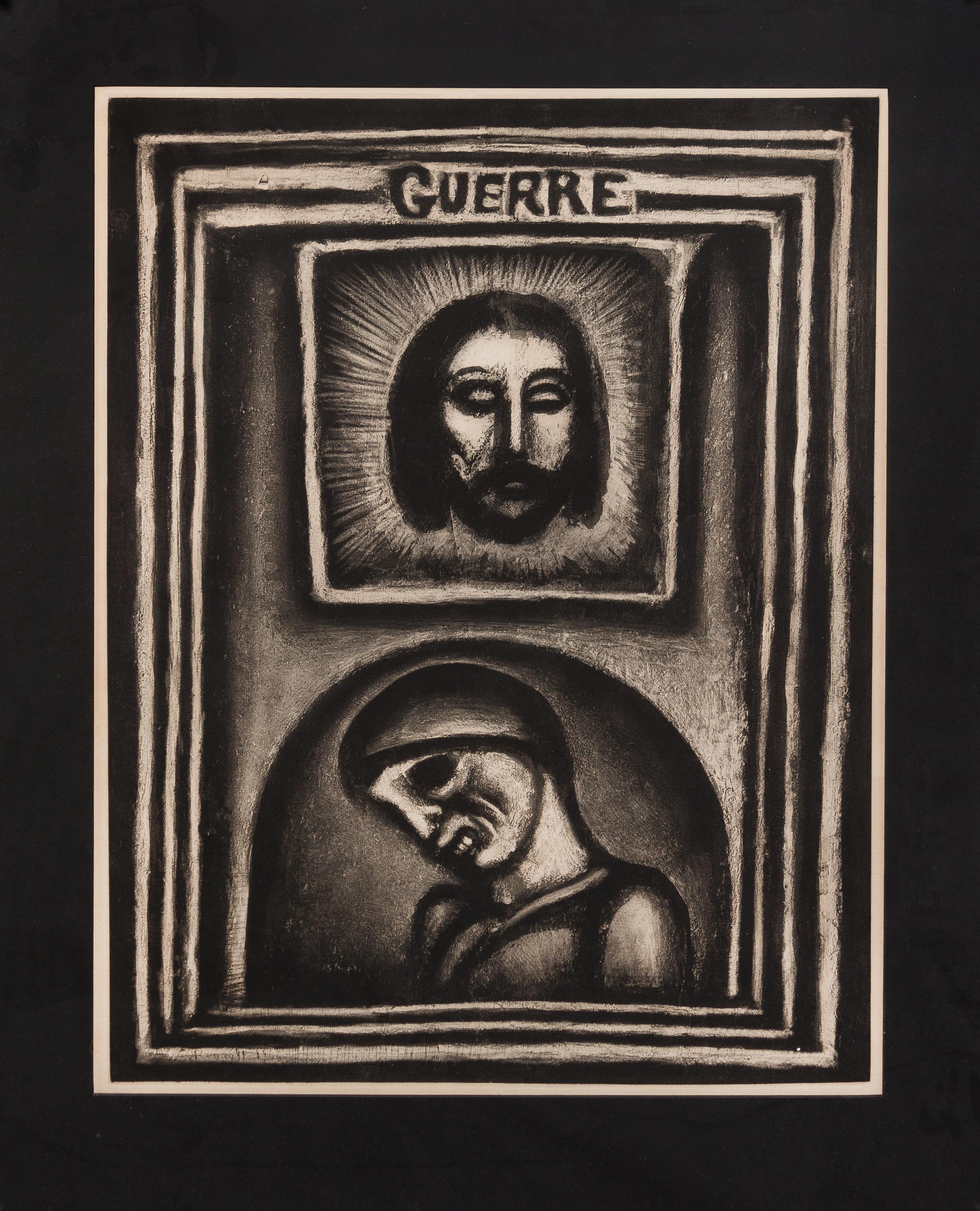 Georges Rouault, (French, 1871-1958), Les ruines elles-memes ont peri (from Miserere), 1926