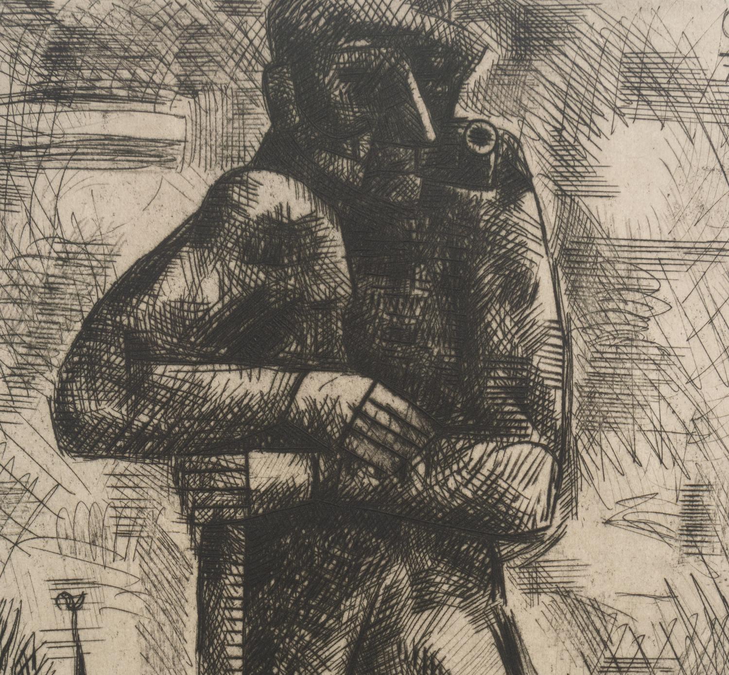 Paysan à la bêche , 1927