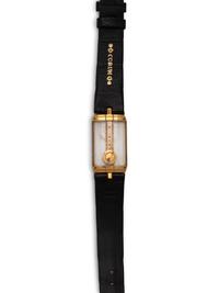 CORUM, 18K YELLOW GOLD 'GOLDEN BRIDGE' WATCH