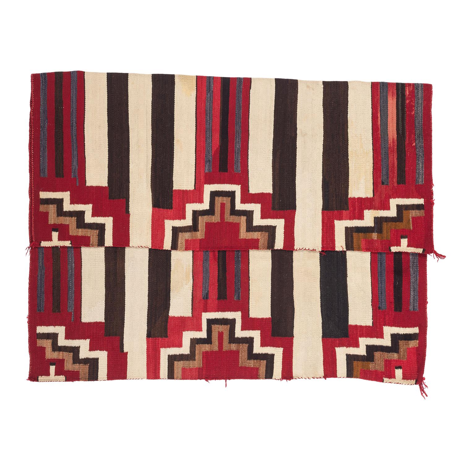 Navajo Third Phase Pattern Blanket / Rug