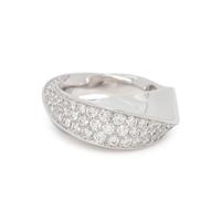 CARTIER, WHITE GOLD AND DIAMOND RING