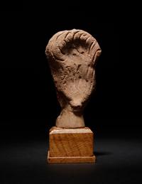 A Romano-Egyptian Terra Cotta Bust