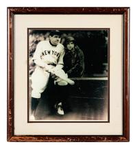 A Group of 11 Photographs of New York Yankees Players Formerly Displayed at Mike Ditka’s Restaurant
