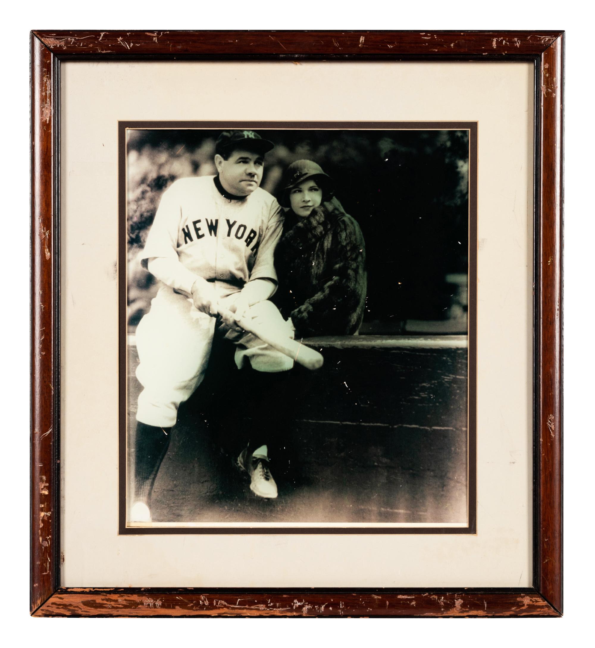 A Group of 11 Photographs of New York Yankees Players Formerly Displayed at Mike Ditka’s Restaurant