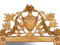 A Large Louis XVI Giltwood Pier Mirror
