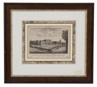 A Collection of Six Architectural Engravings Largest framed dimensions 23 x 18 inches. — 19TH CENTURY