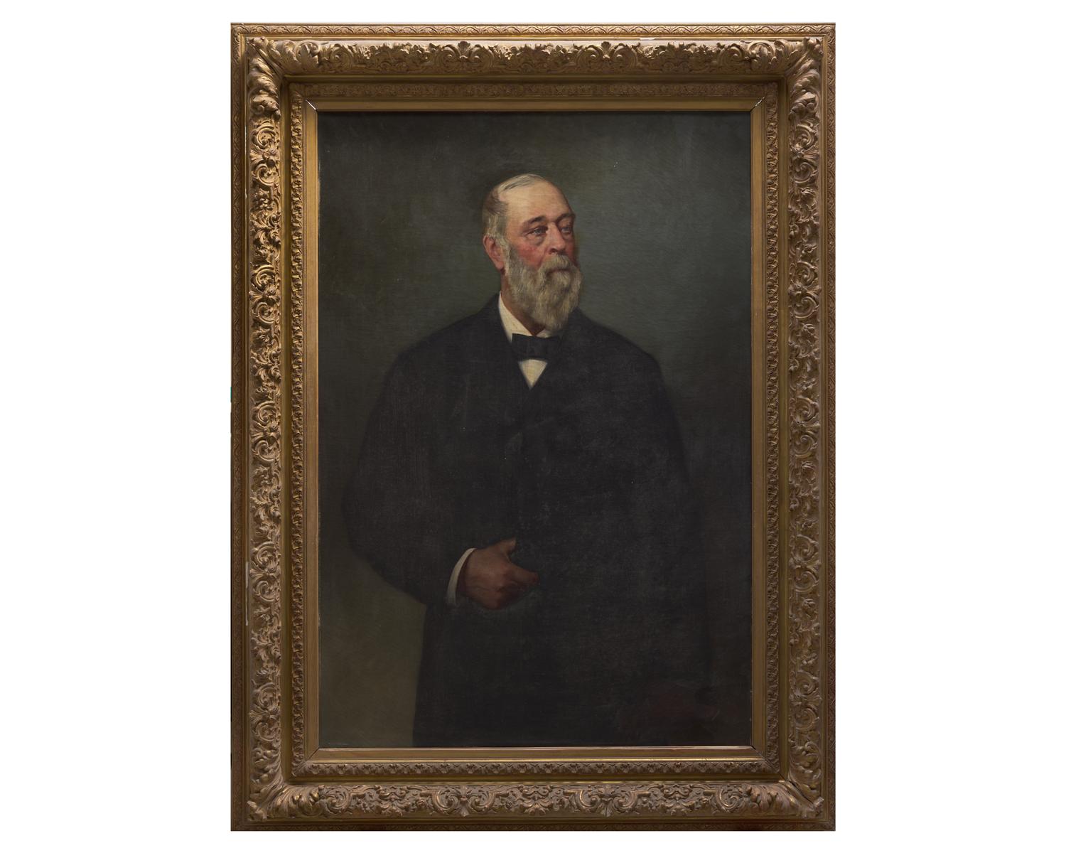 Paul Mathey (French, 1844-1929), Portrait of a Gentleman , dated "1890"