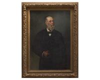 Paul Mathey (French, 1844-1929), Portrait of a Gentleman , dated "1890"