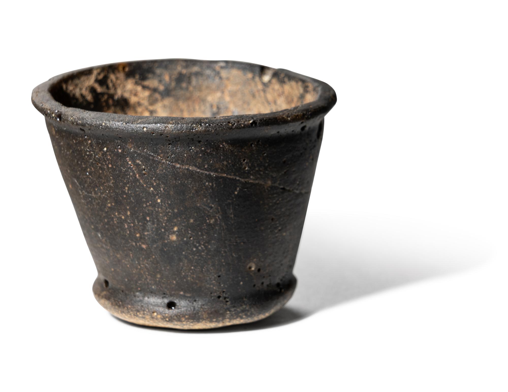 An Egyptian Obsidian Vessel