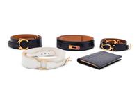 Five Hermès Items: Four Belts and One Agenda, c1970s