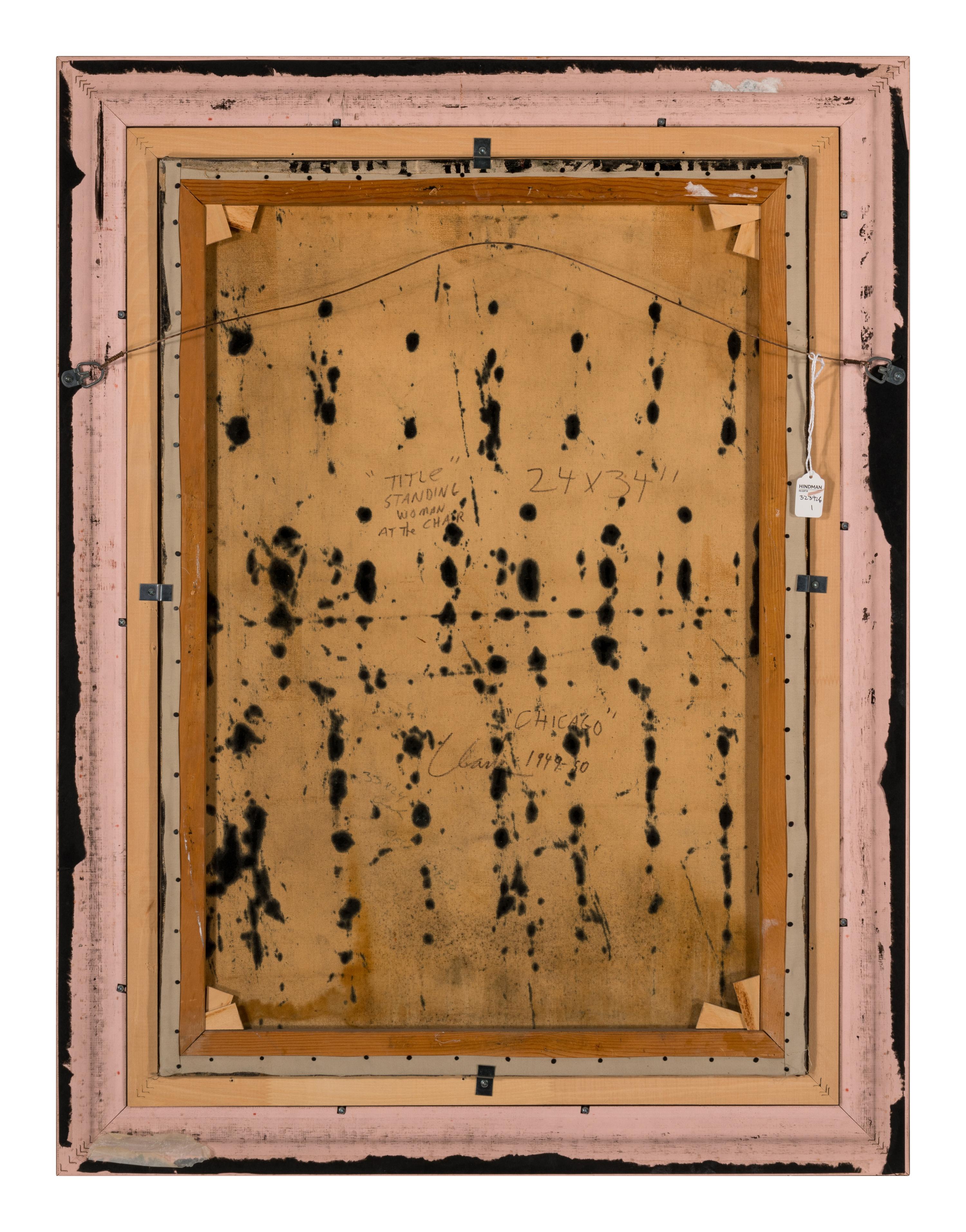 Standing Woman at the Chair, 1949-50