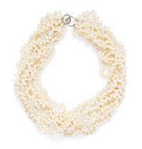 A Collection of Cultured Pearl Necklaces,