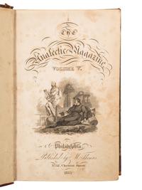 [LEWIS & CLARK EXPEDITION]. ALLEN, Paul, editor. "Review of and excerpts from Lewis and Clark's History of the Expedition." In: The Analectic Magazine . Pp. 127-149 and 210-234. Philadelphia: Moses Thomas, 1815.