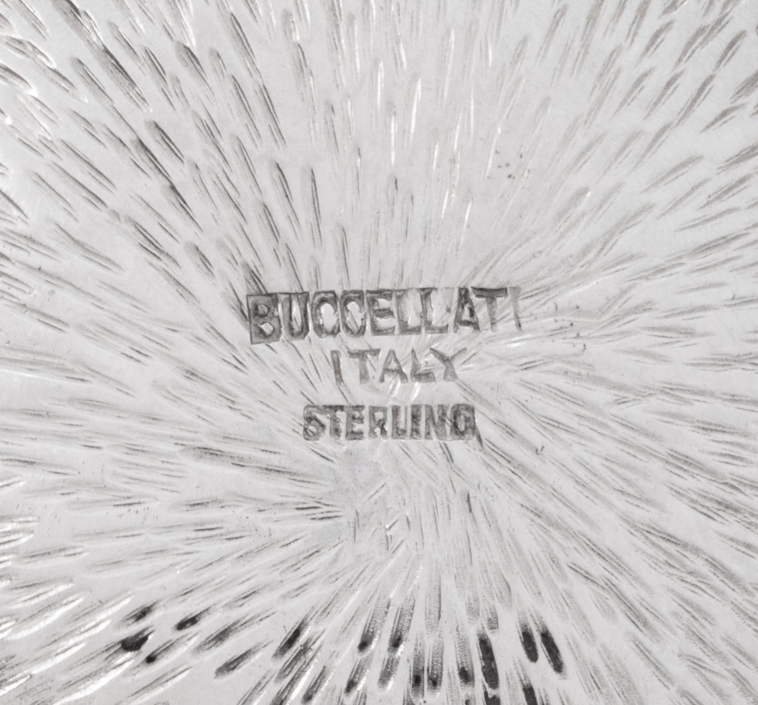 A Buccellati Silver Covered Mushroom Form Sugar Bowl