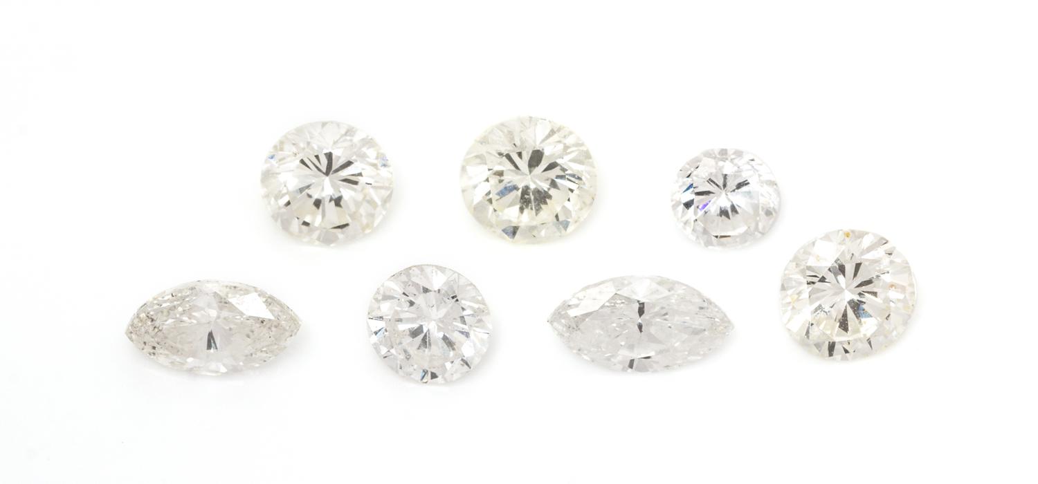 A Collection of Loose Diamonds,