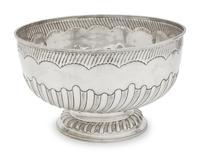 A George III Silver Punch Bowl