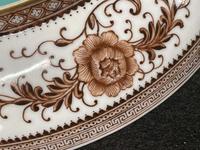 A Chinese enameled eggshell porcelain "Winter Landscape" dish, signed Yu Wenxiang, and a vase 薄胎瓷盘及人物画瓷瓶 20th century ????