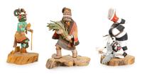 Artist Unknown Height of tallest 12 inches x 9 1/2 inches — (Hopi, 20th Century)