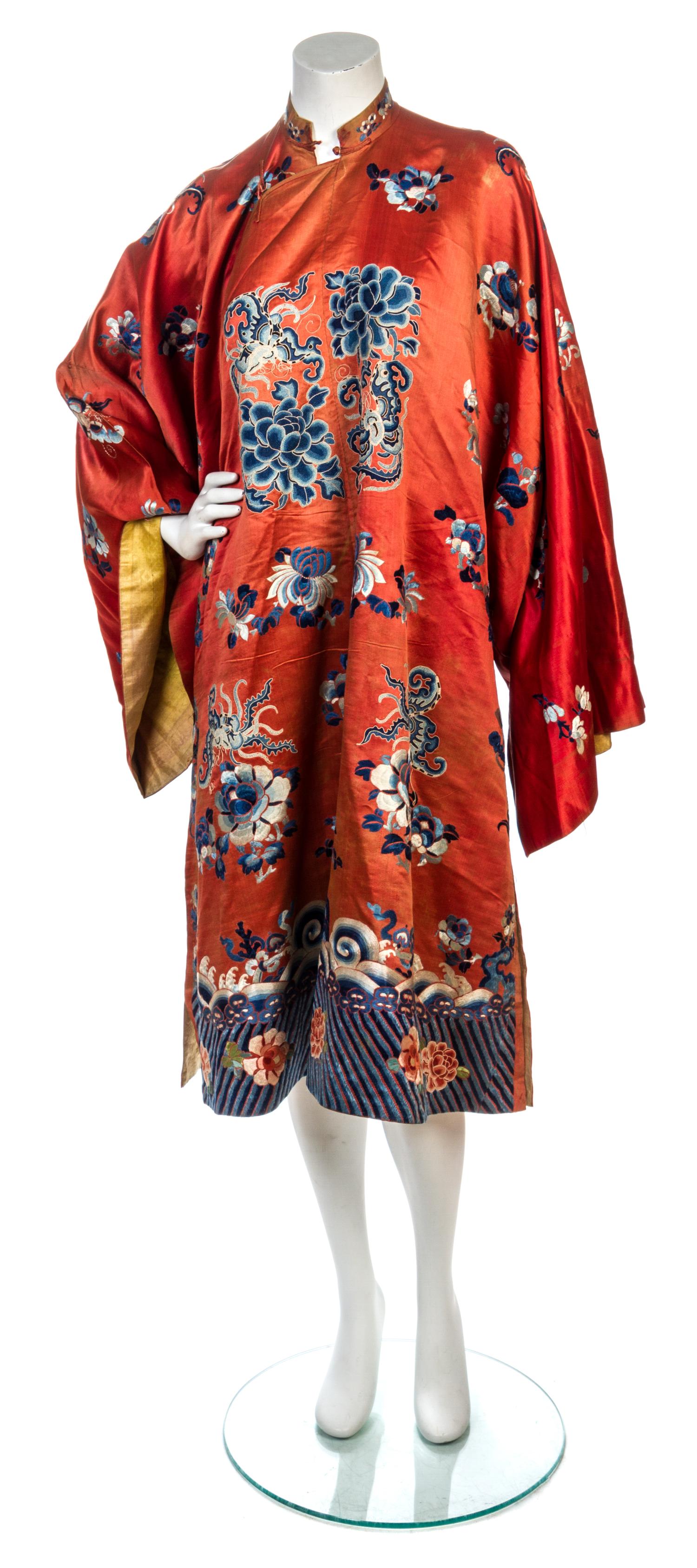 An Orange Silk Kimono,