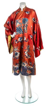 An Orange Silk Kimono,