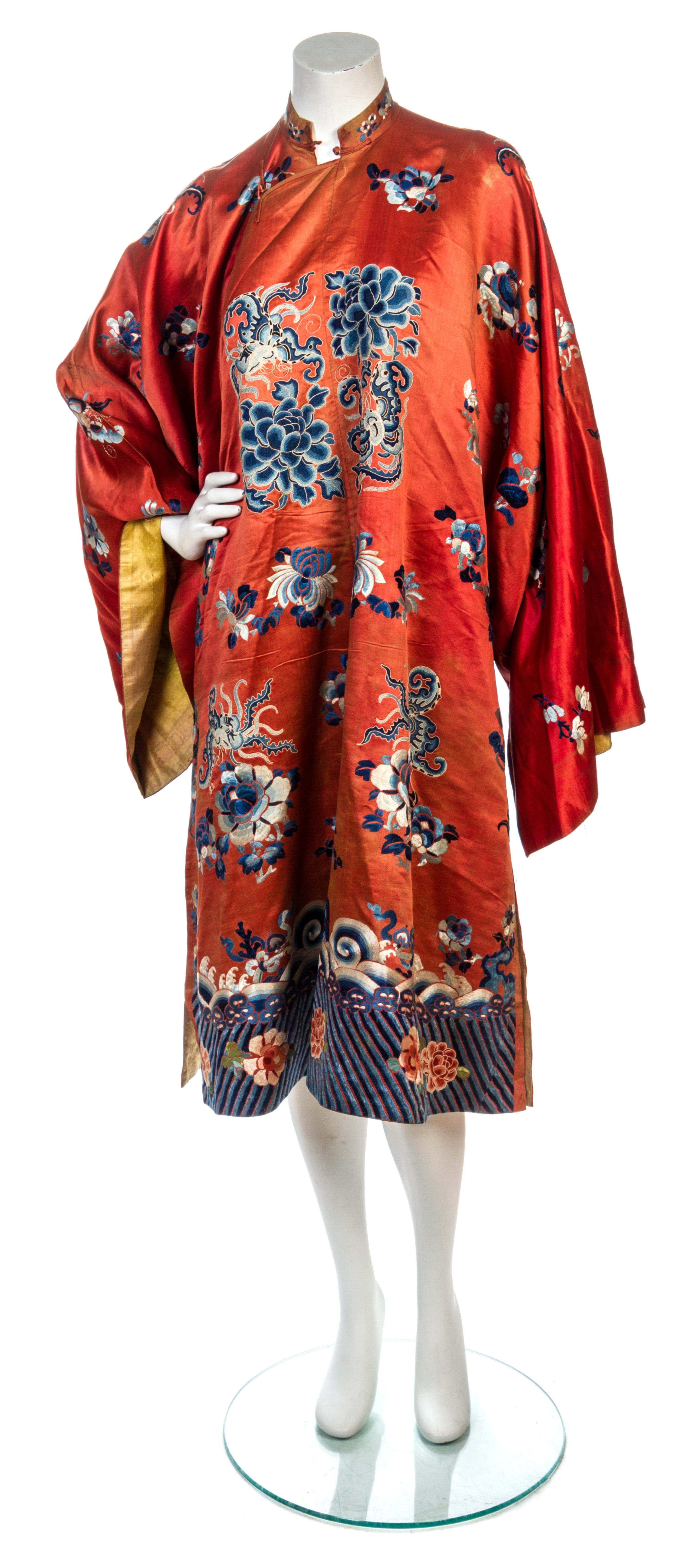 An Orange Silk Kimono,