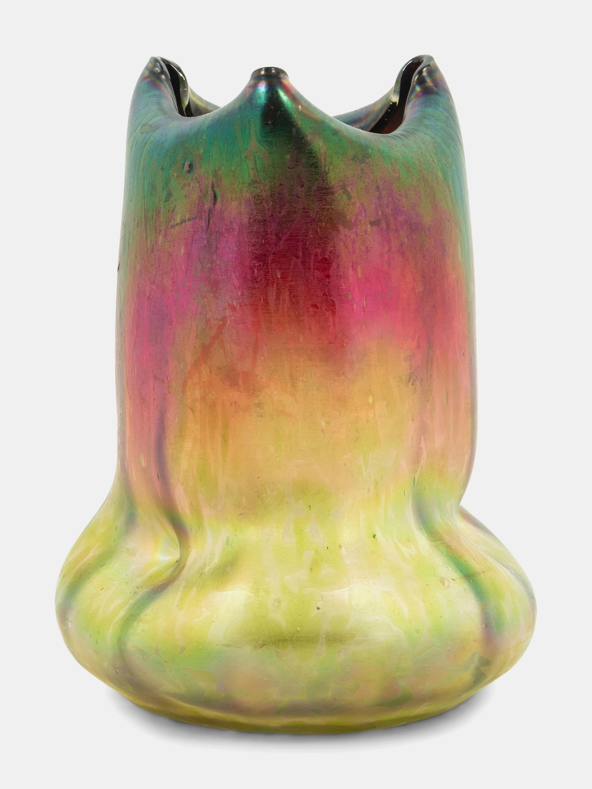 Vase in the Style of Loetz