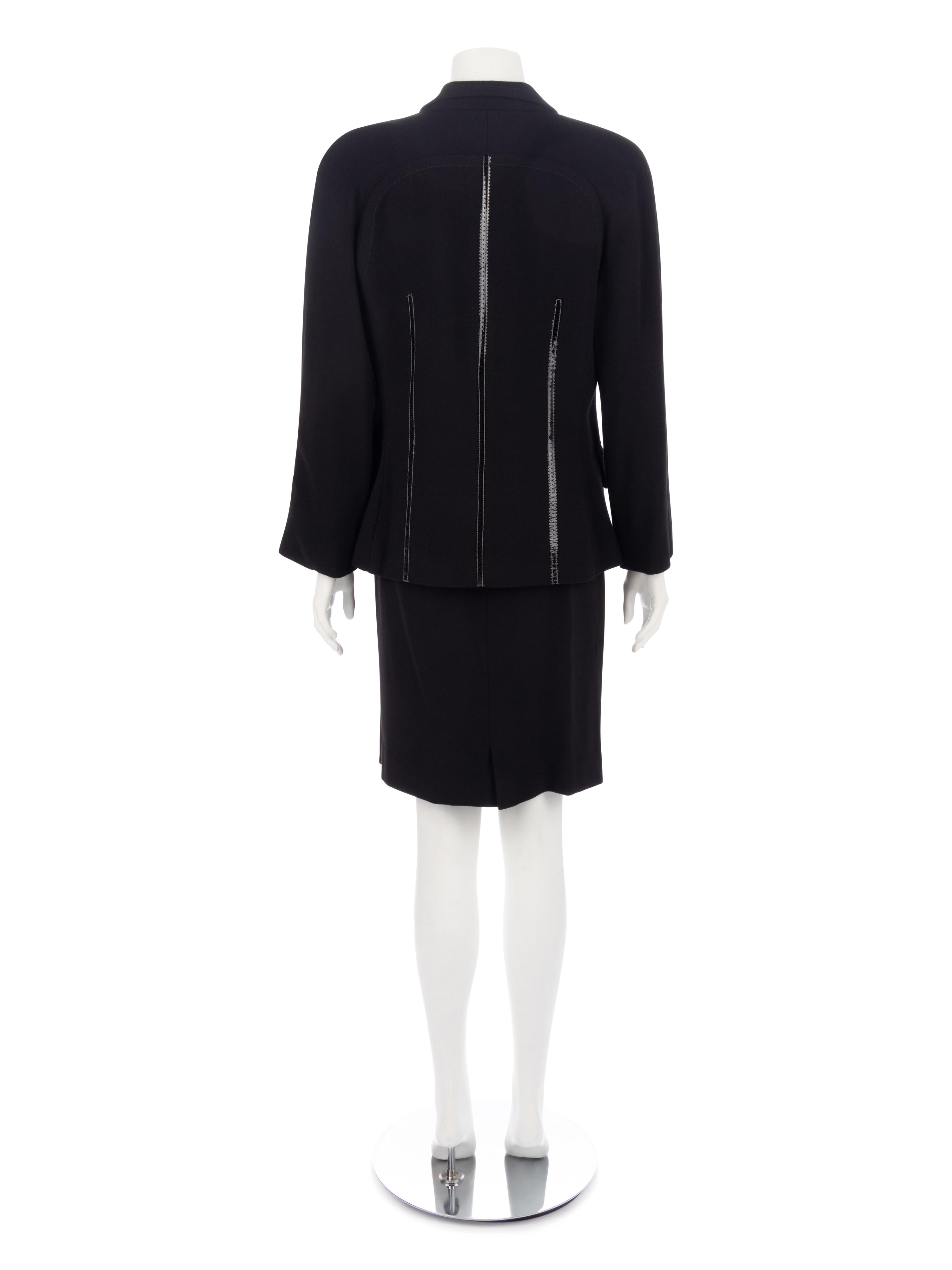 Two Gianfranco Ferré Skirt Suits, 1990-2000s