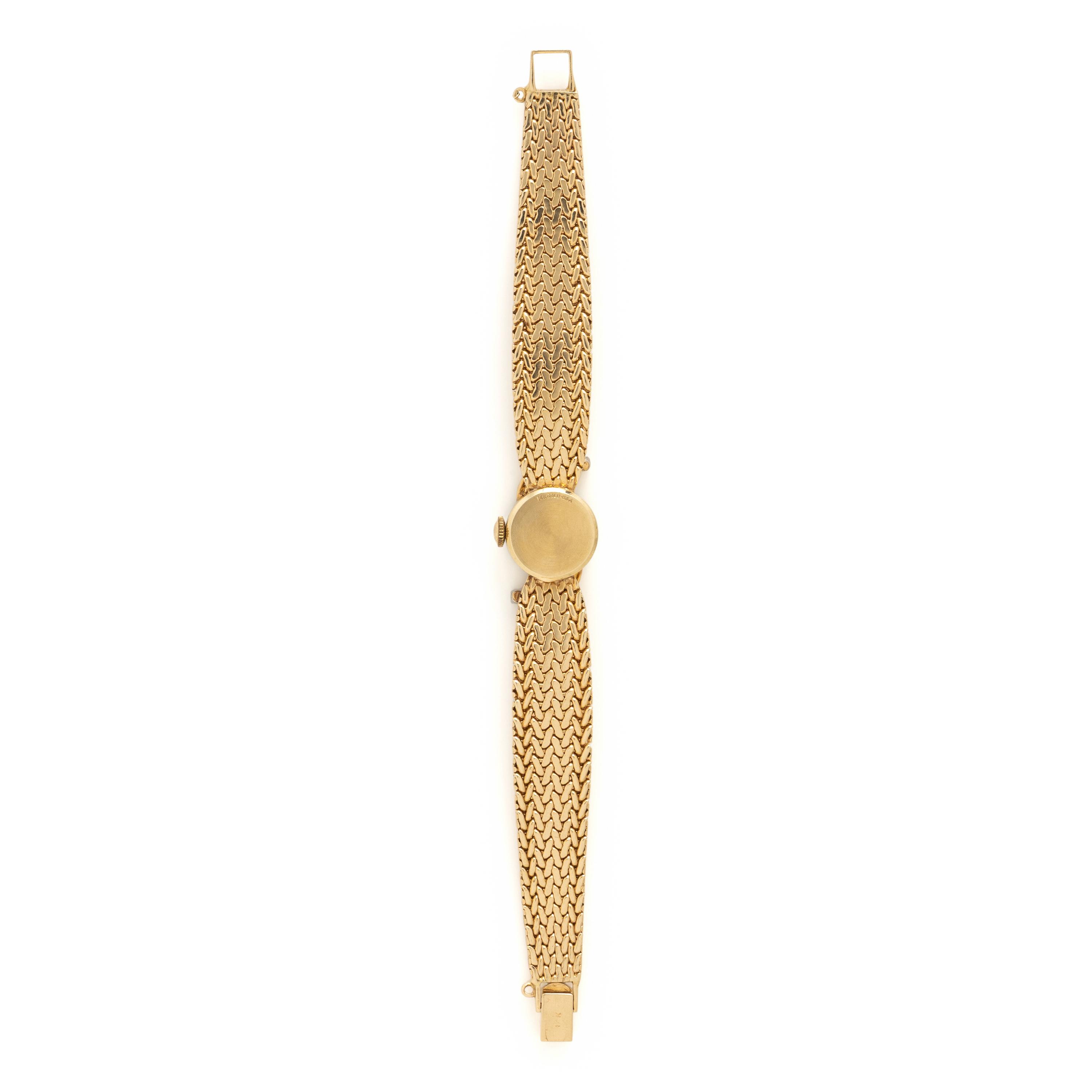 Baume & Mercier, Yellow Gold and Diamond Watch