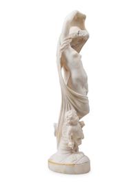 An Italian Alabaster Figural Group