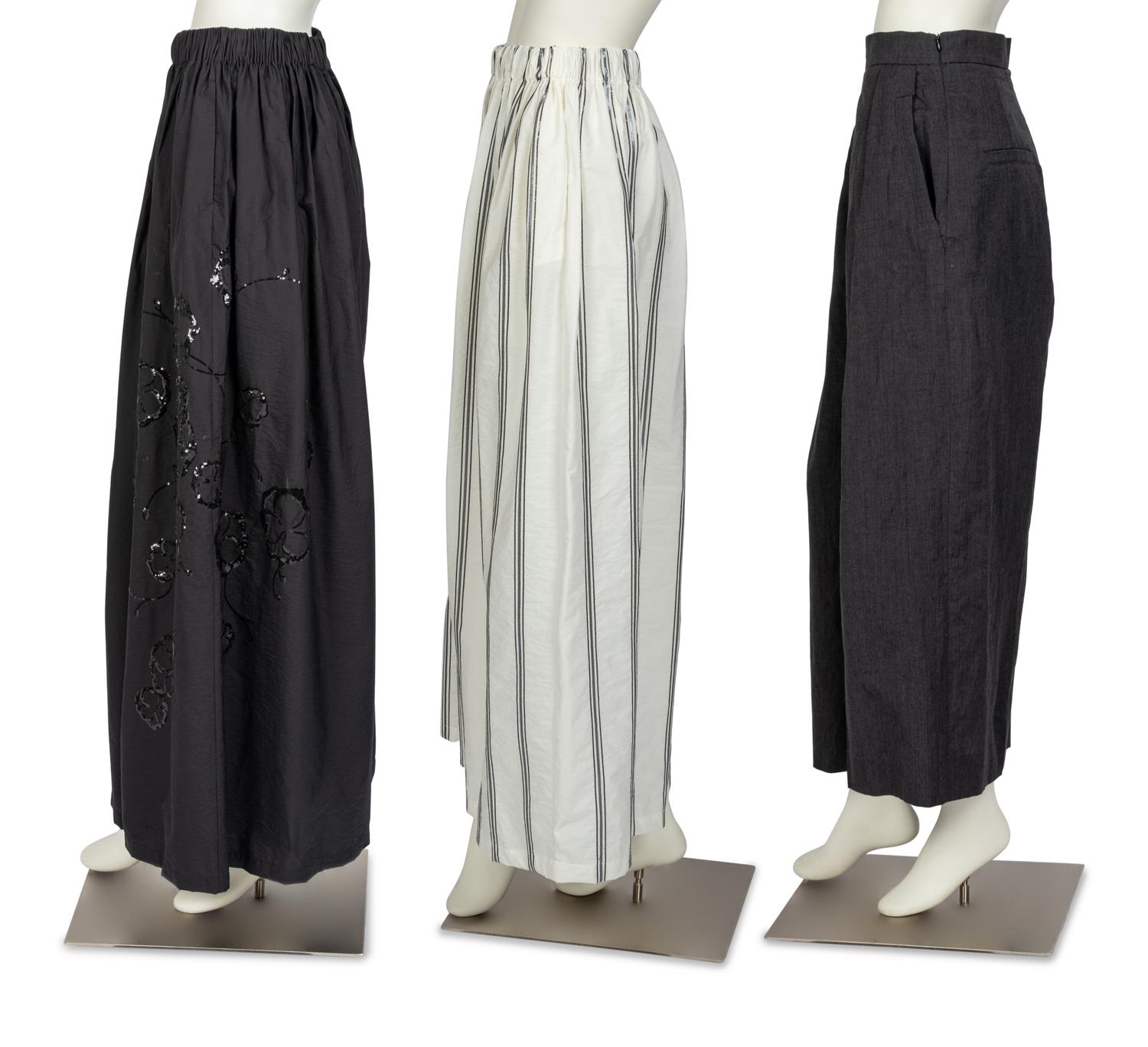 Three Brunello Cucinelli Pants, 2015-20