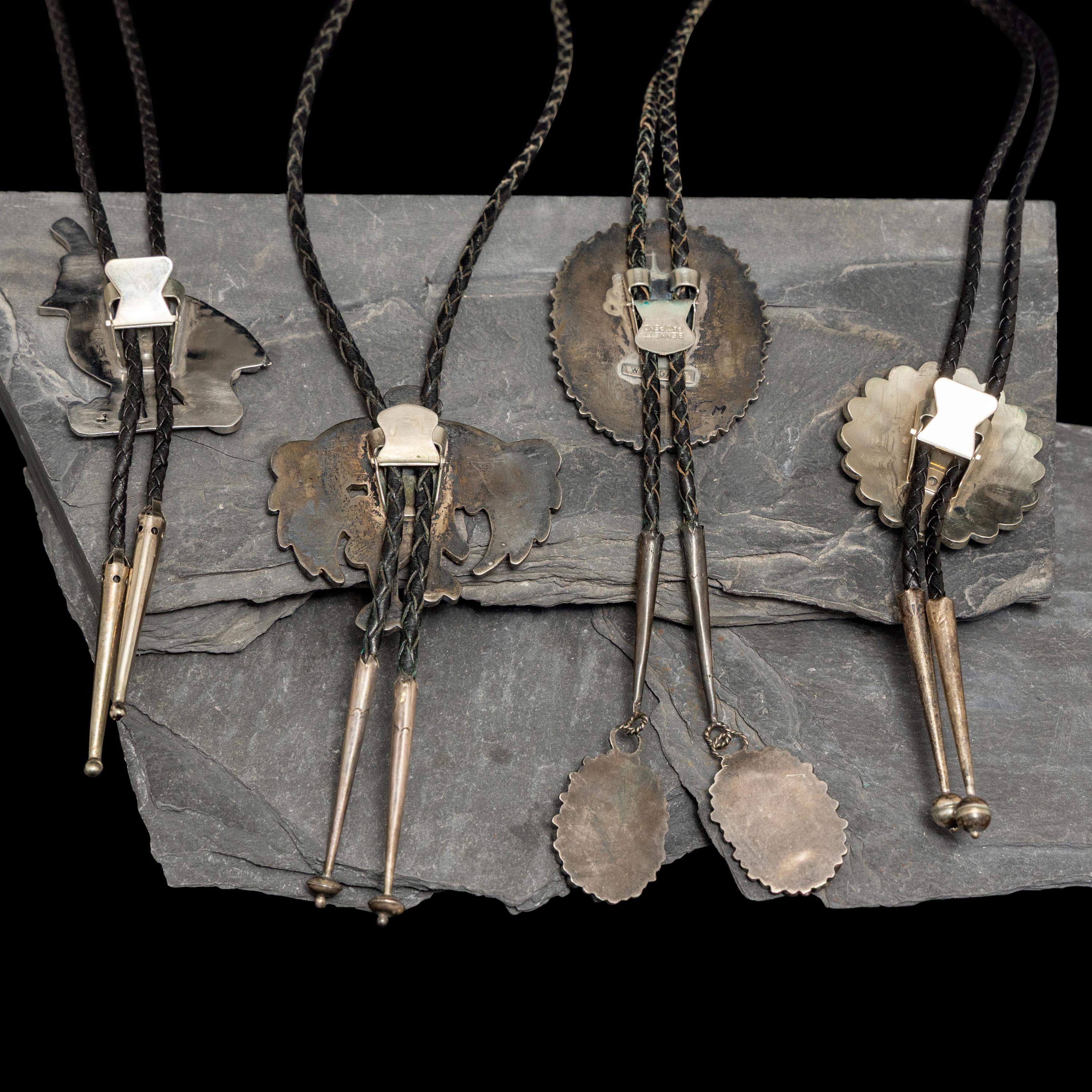 Navajo and Zuni Bolo Ties