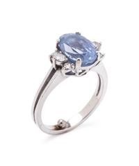 SAPPHIRE AND DIAMOND RING