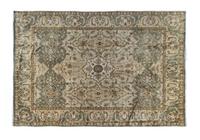 An Indian Wool Rug 13 feet 10 inches x 9 feet 9 inches.