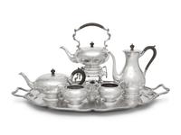 A Canadian Silver Five-Piece Tea and Coffee Service