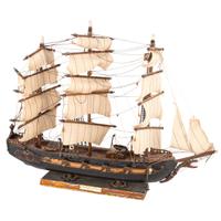 A Painted Wood Model of the Frigate Espanola