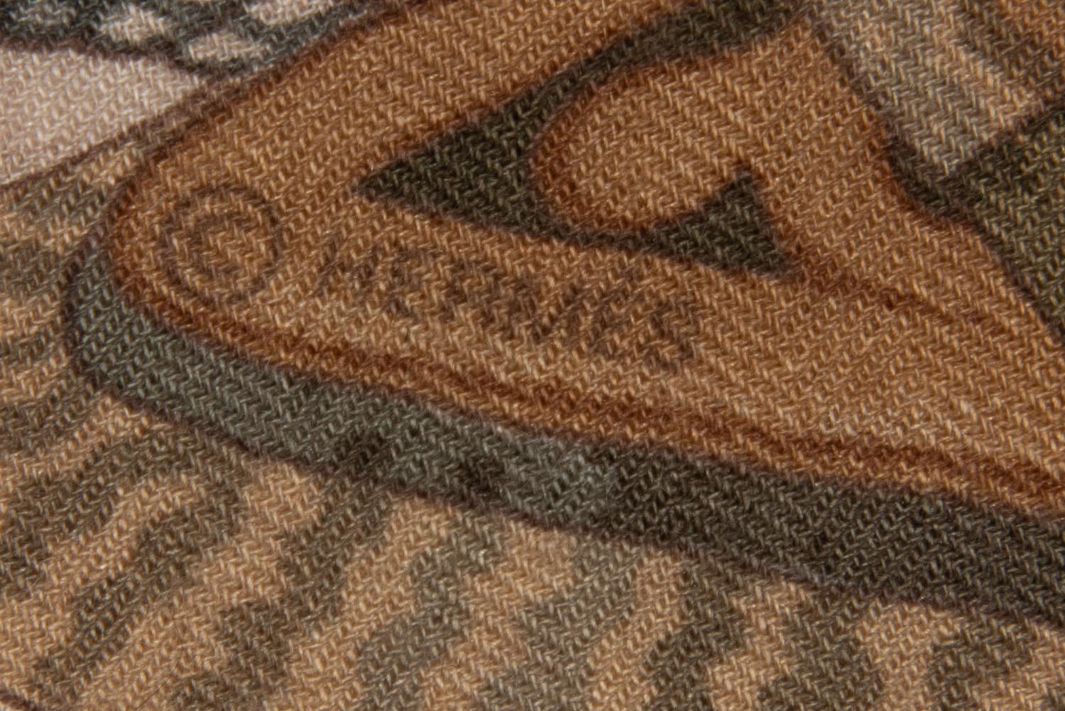 Hermes Cashmere-Silk Shawl 134cm