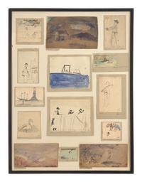 History of Bunny Rabbit and Thirteen Other Childhood Drawings (14)