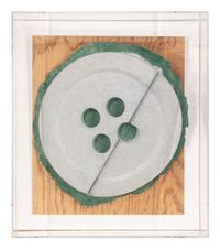 Split Button Model (Broken Button), 1981