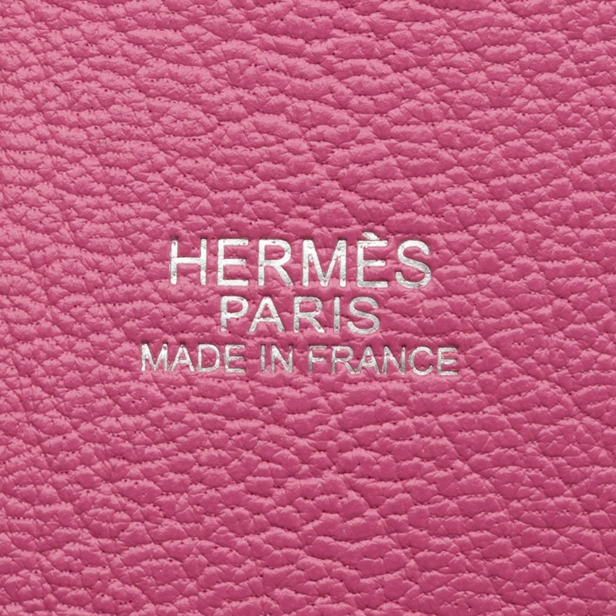 Hermès, Bolide 31 in Fuchsia Chevre Mysore