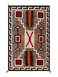 Navajo Storm Pattern Weaving [Rug]